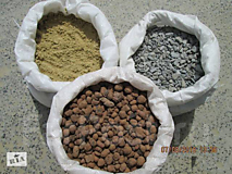 Сыпучкие материалы в мешках